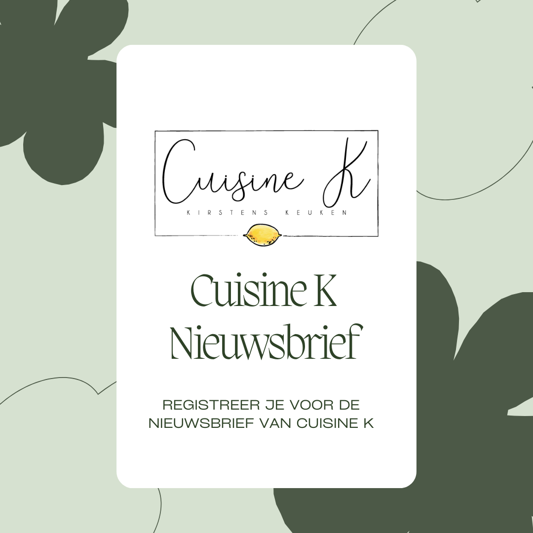 Nieuwsbrief Cuisine K gerelateerde foto